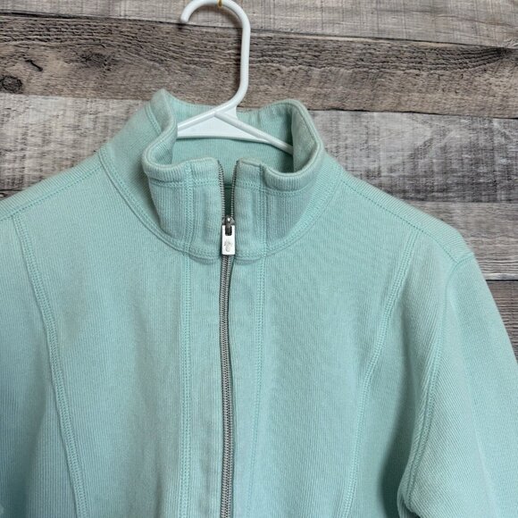 Tommy Bahama Sweater Womens Small 1/4 Zip Long Sleeve Pullover Ladies Mint - Picture 3 of 10